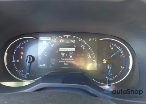 2025 Toyota Rav4 Hybrid Xle из США, поврежденный, VIN JTMRWRFVXSD293432